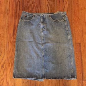 Denim skirt